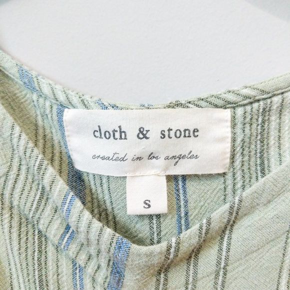 CLOTH & STONE Anthropology Striped Tunic Dress - Picture 5 of 7